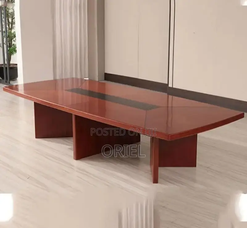 Office Boardroom Table : Mahogany Finish Office Boardroom Table