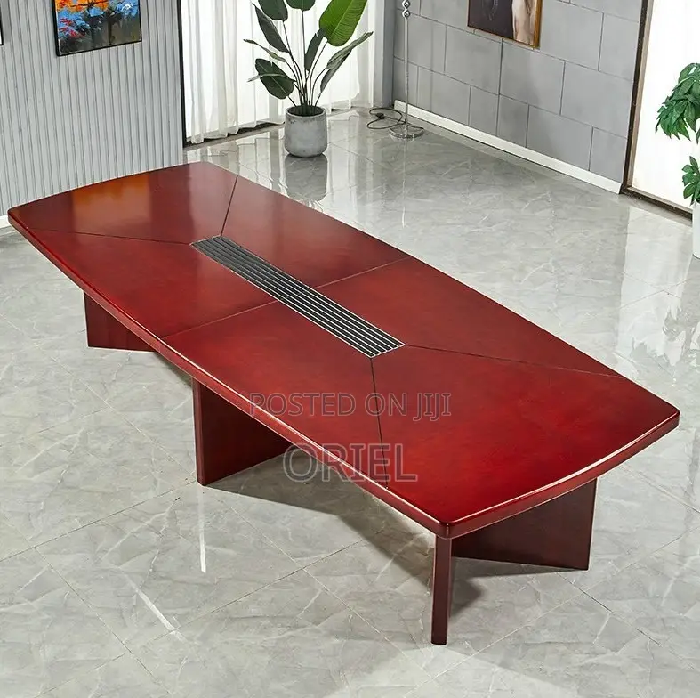 Office Boardroom Table : Mahogany Finish Office Boardroom Table