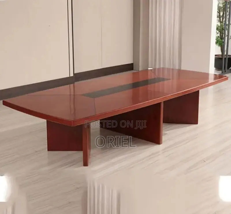 Office Boardroom Table : Mahogany Finish Office Boardroom Table