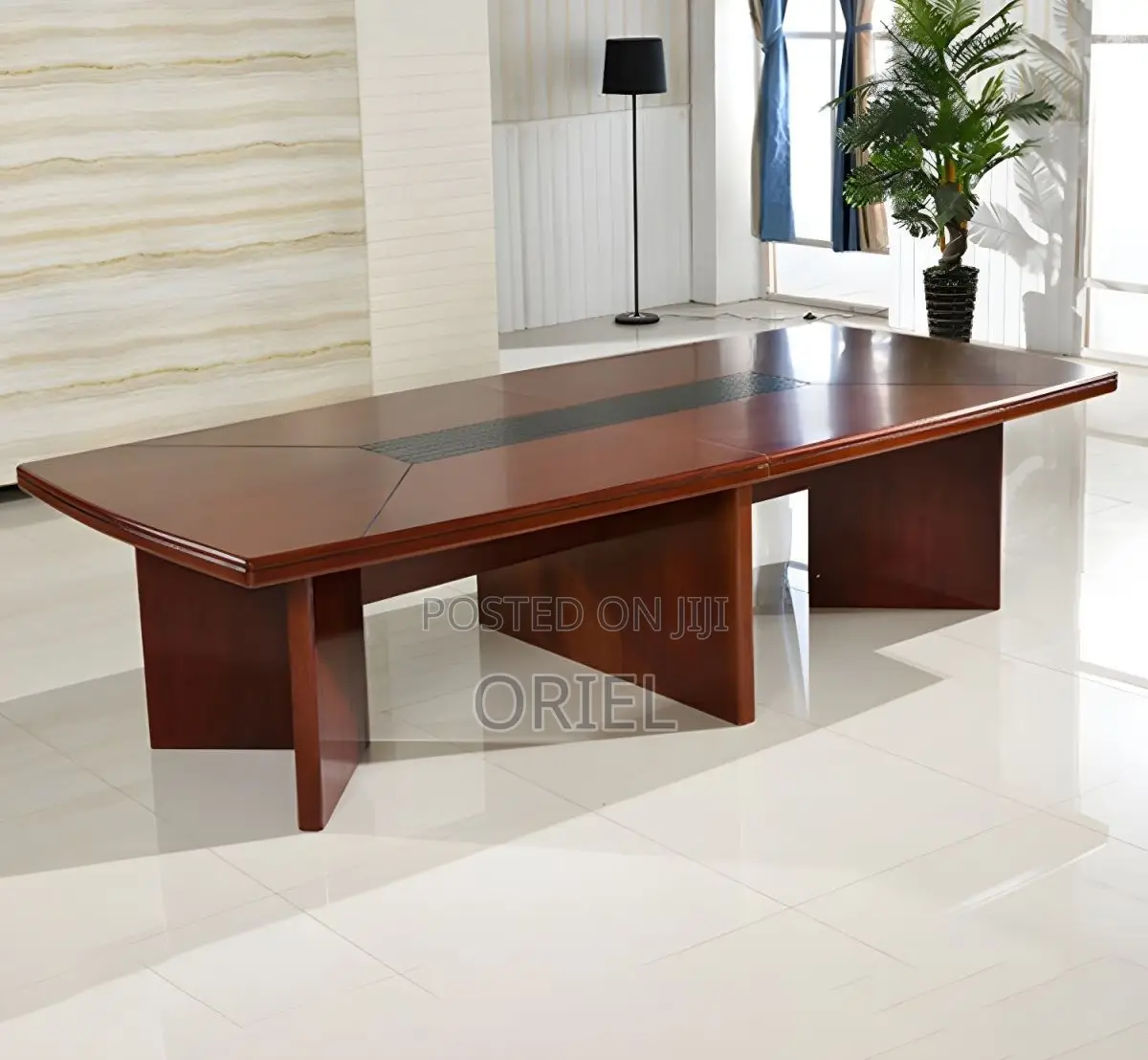 Office Boardroom Table : Mahogany Finish Office Boardroom Table