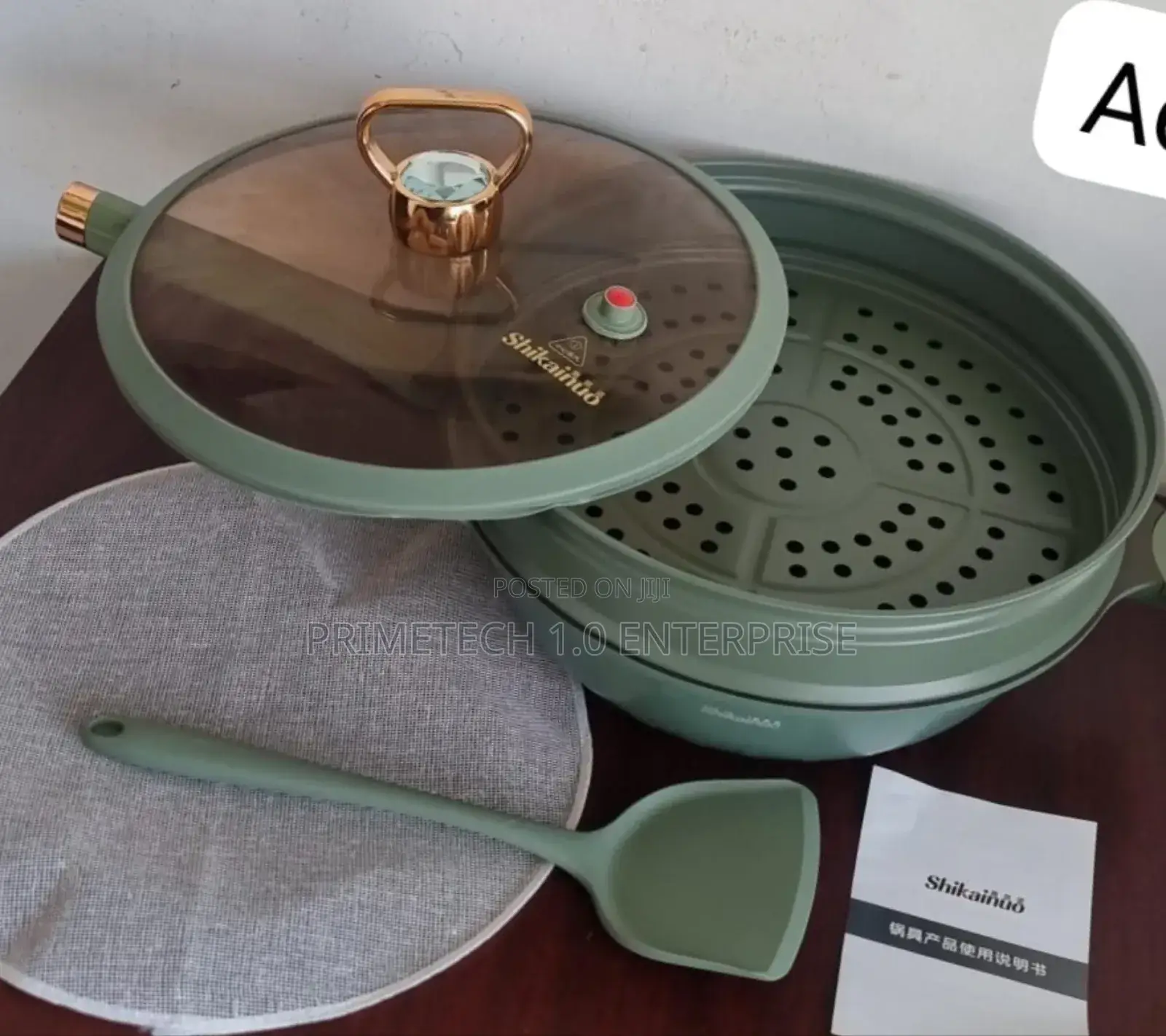 Steaming Pot With Drainer