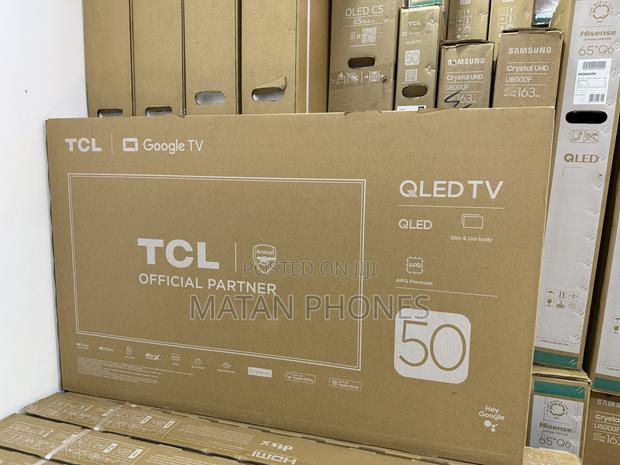 TCL 50′′ Qled Uhd Smart Google Tv (Free Wall Mount