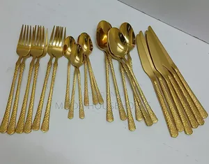 24pcs Luxury Cutlery Set Stainless Steel Now Available.
