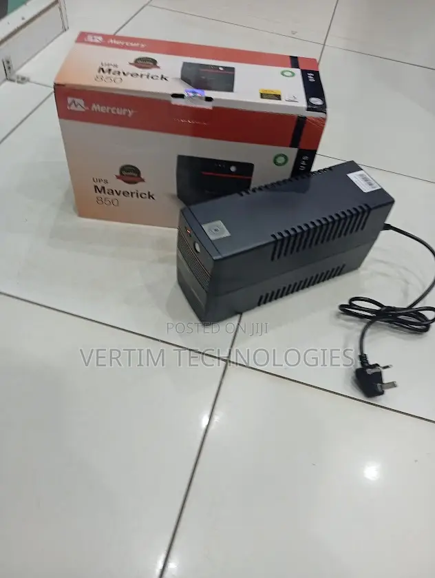 Mercury Ups 850va Power Backup 510w, 2x Universal Socket