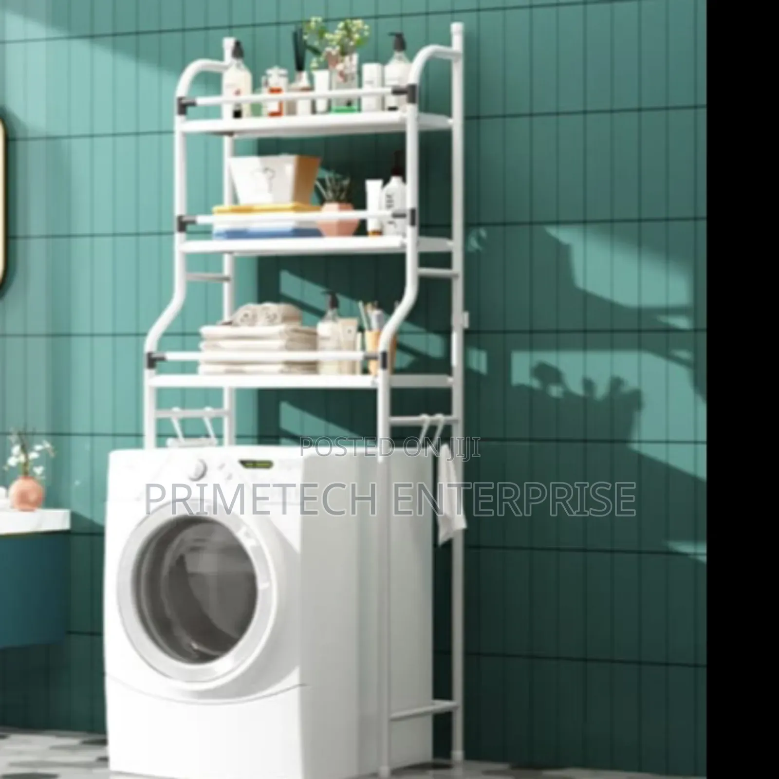 Washing Machine Rack White