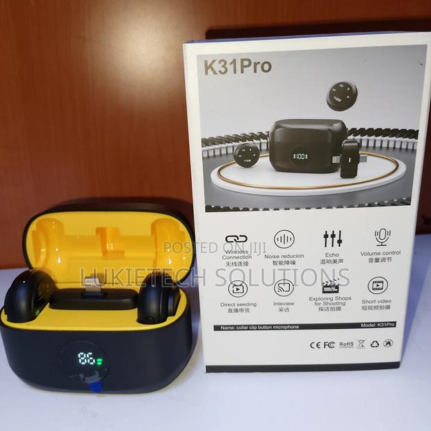 Excellent Collar Clip Microphone With Noise Reduction Feature - thumbnail 2