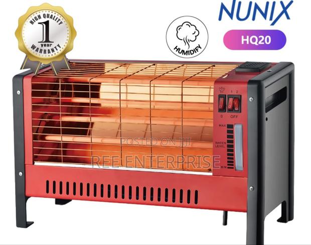 * Quartz 3 Sided Room Heater With Humidifier