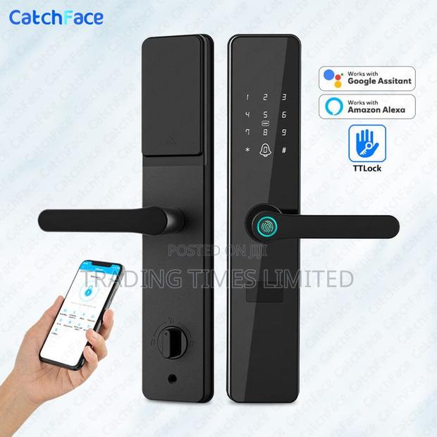Biometric Smart Door Lock With Rfid Card Access