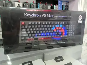 Keychron V5 Max Wireless Mechanical Keyboard.