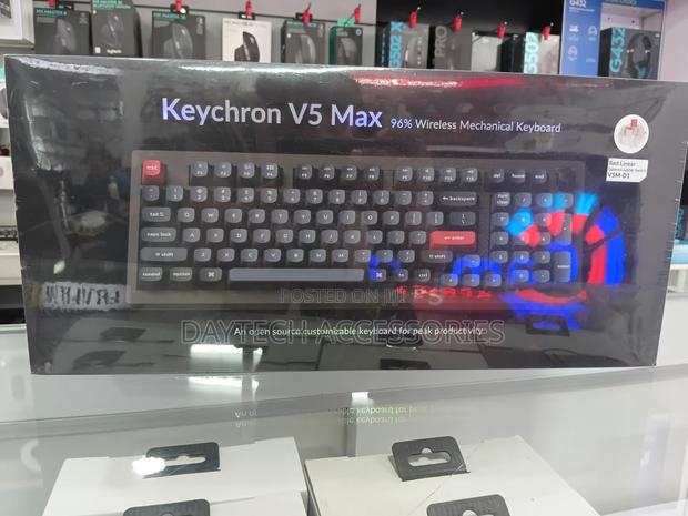 Keychron V5 Max Wireless Mechanical Keyboard. - thumbnail 2