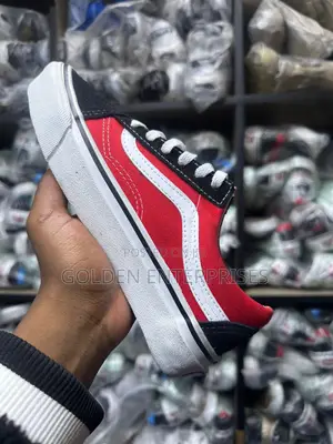 Red Skater Vans 37-45