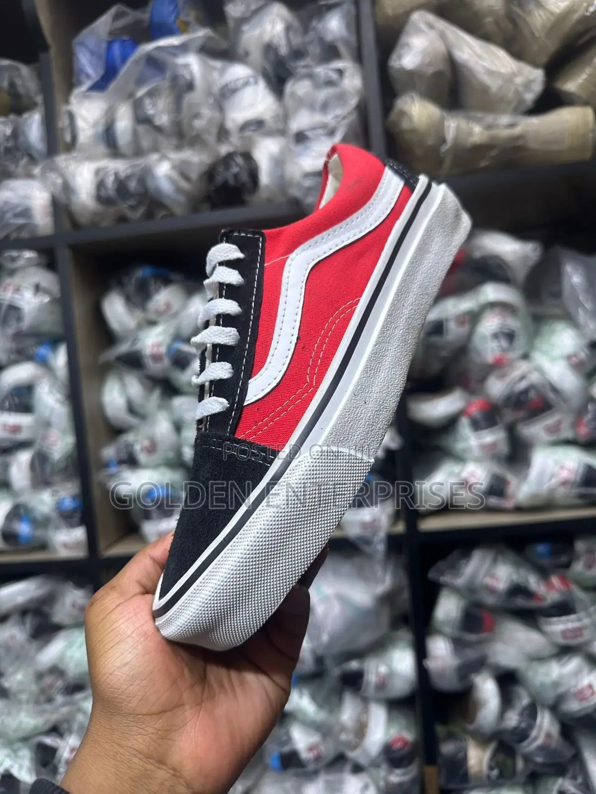Red Skater Vans 37-45