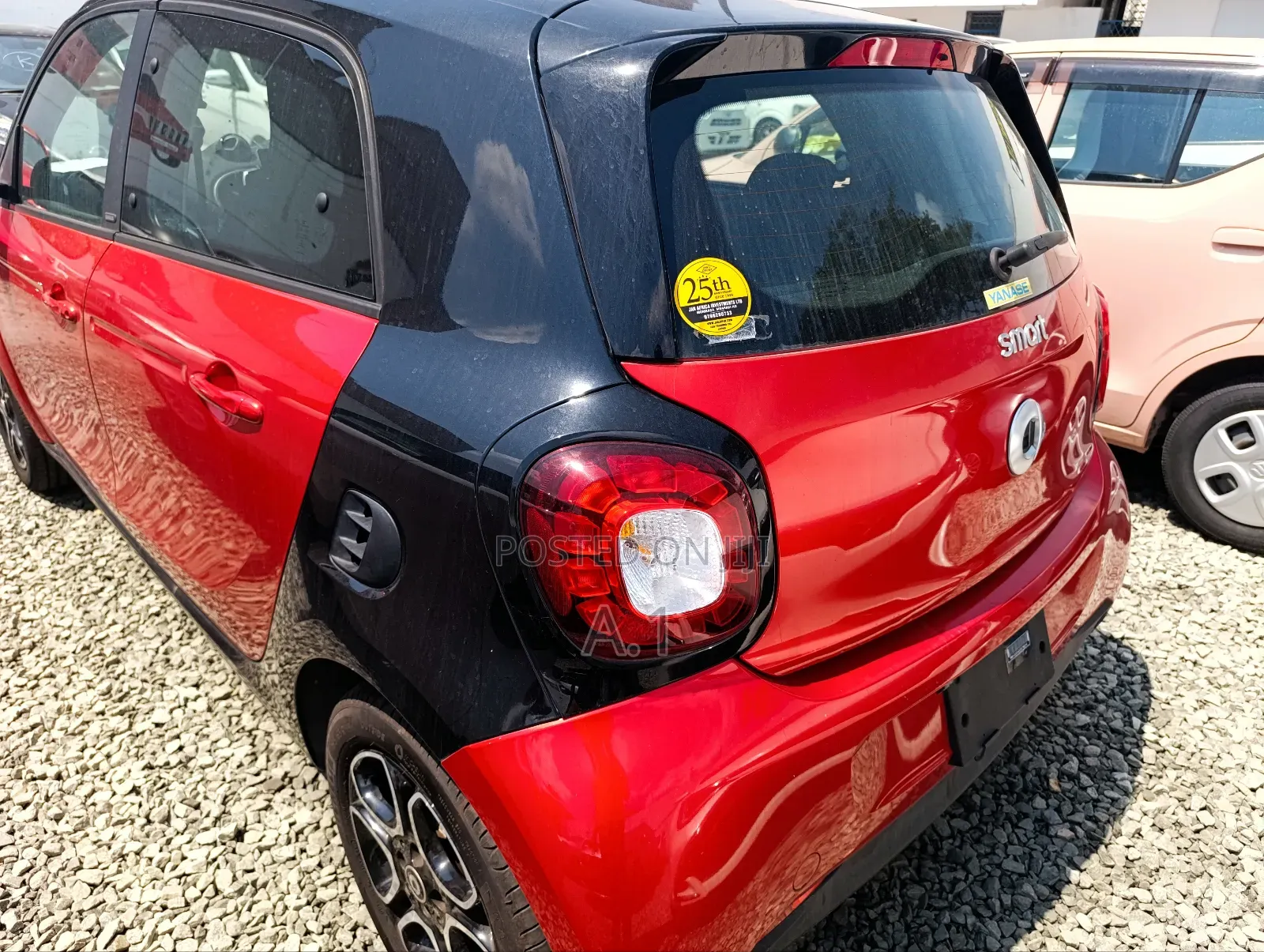 Smart ForFour 2018 Red