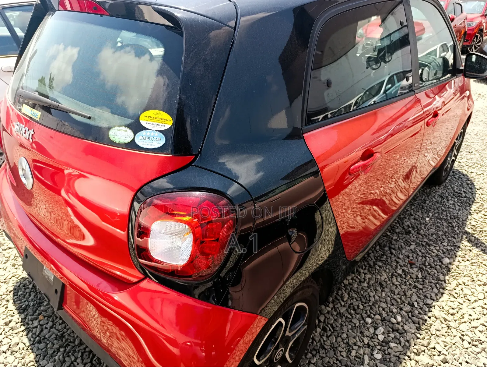 Smart ForFour 2018 Red