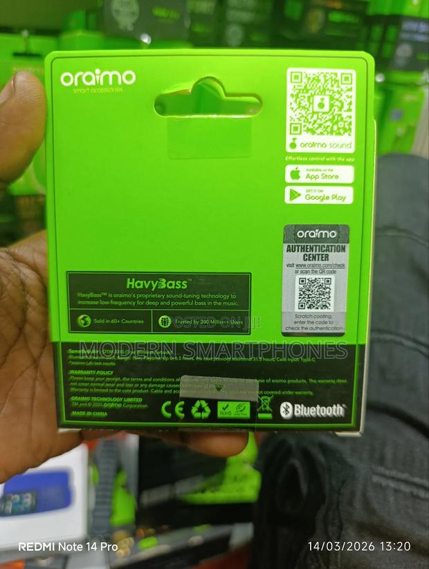 Oraimo Spacebuds Air 38 Hours Smart Finder True Wireless Earbuds - thumbnail 3