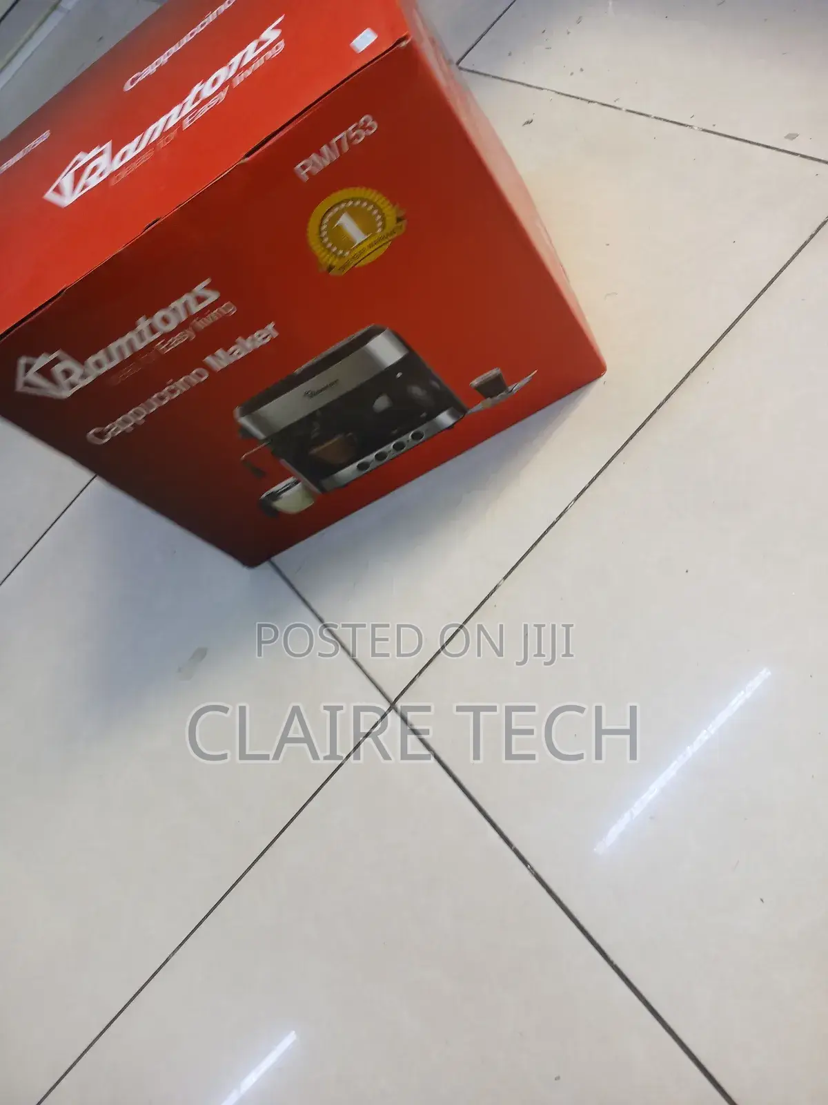 Ramtons Rm753 Coffee Maker With Frother Warming Tray