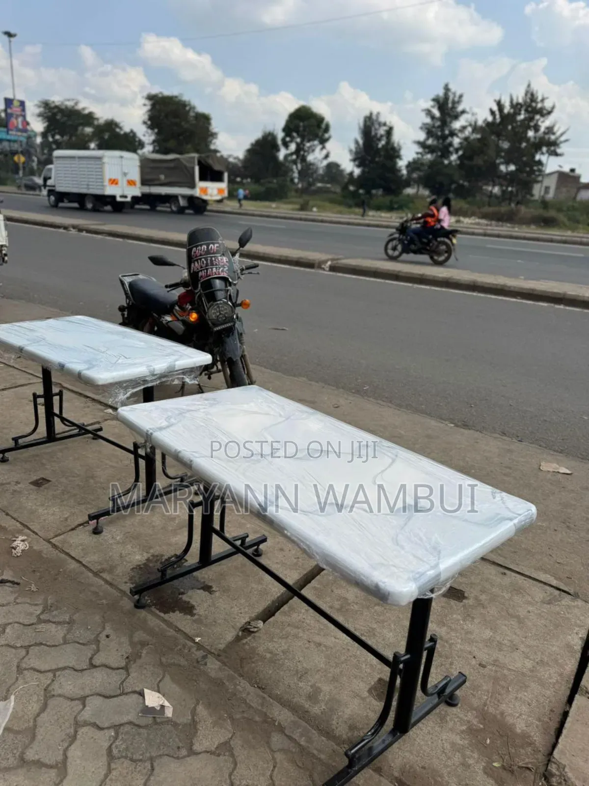 2 by 4 Rectangle Marble Table