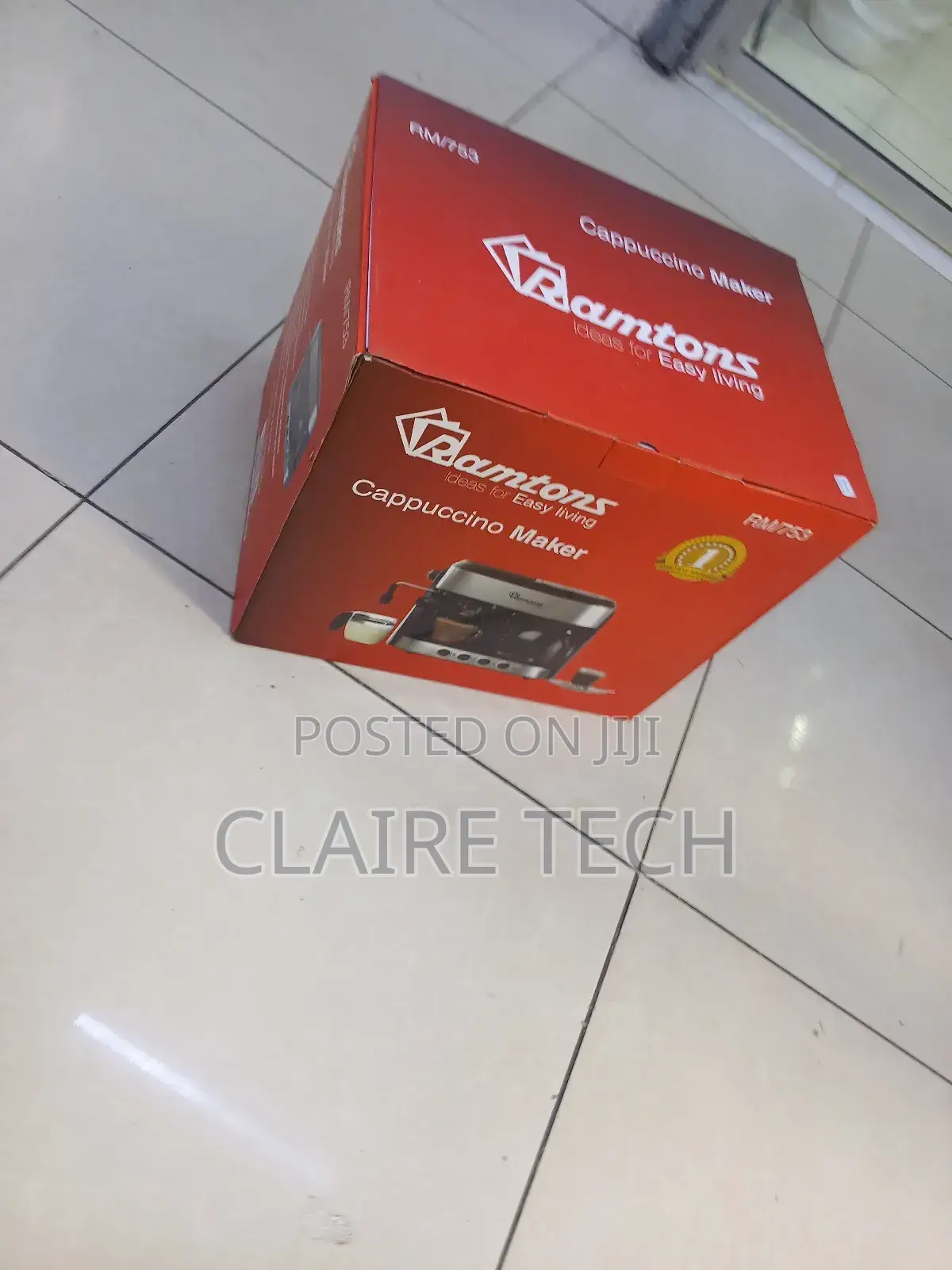 Ramtons Rm753 Compact Cappuccino Coffee Machine