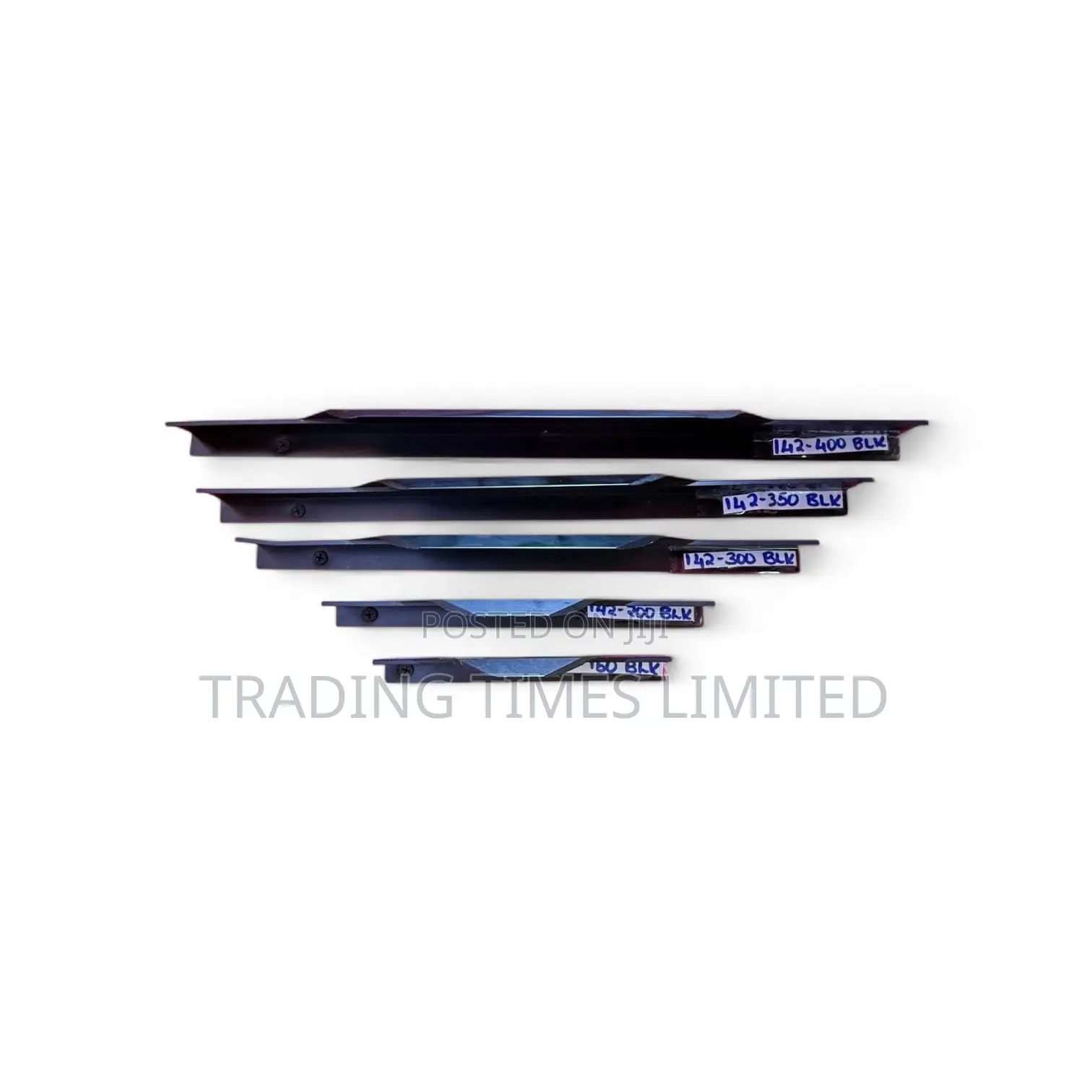 142-200mm Black Concealed Handle