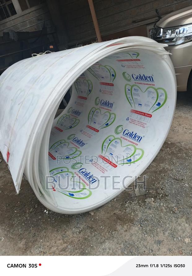 6mm Clear Polycarbonate Sheets – Strong Transparent Roofing - main view