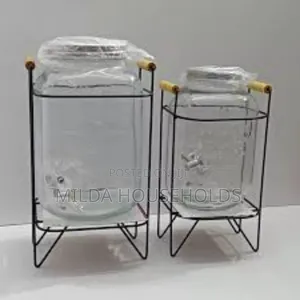 Glass Juice Dispensers.