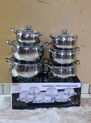 New In
12pcs Edenberg Stainless Sufuria 
Code : 4038