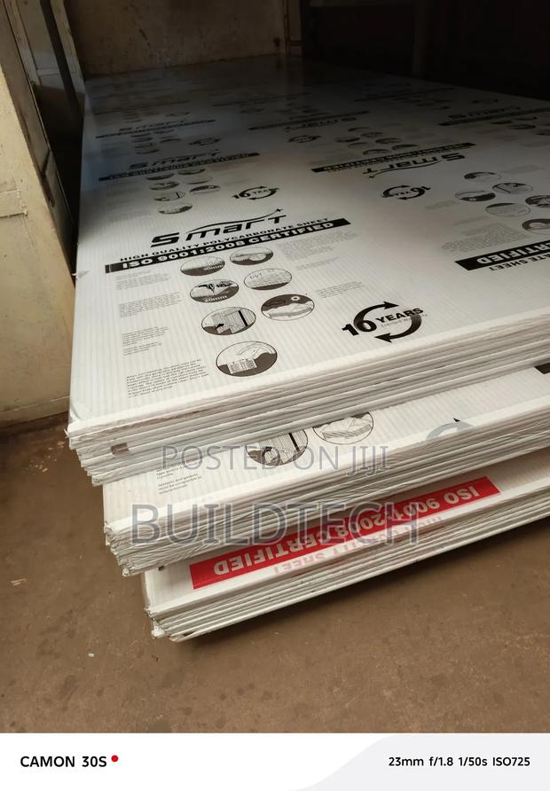 6mm Clear Polycarbonate Sheet for Roofing Skylights - thumbnail 2