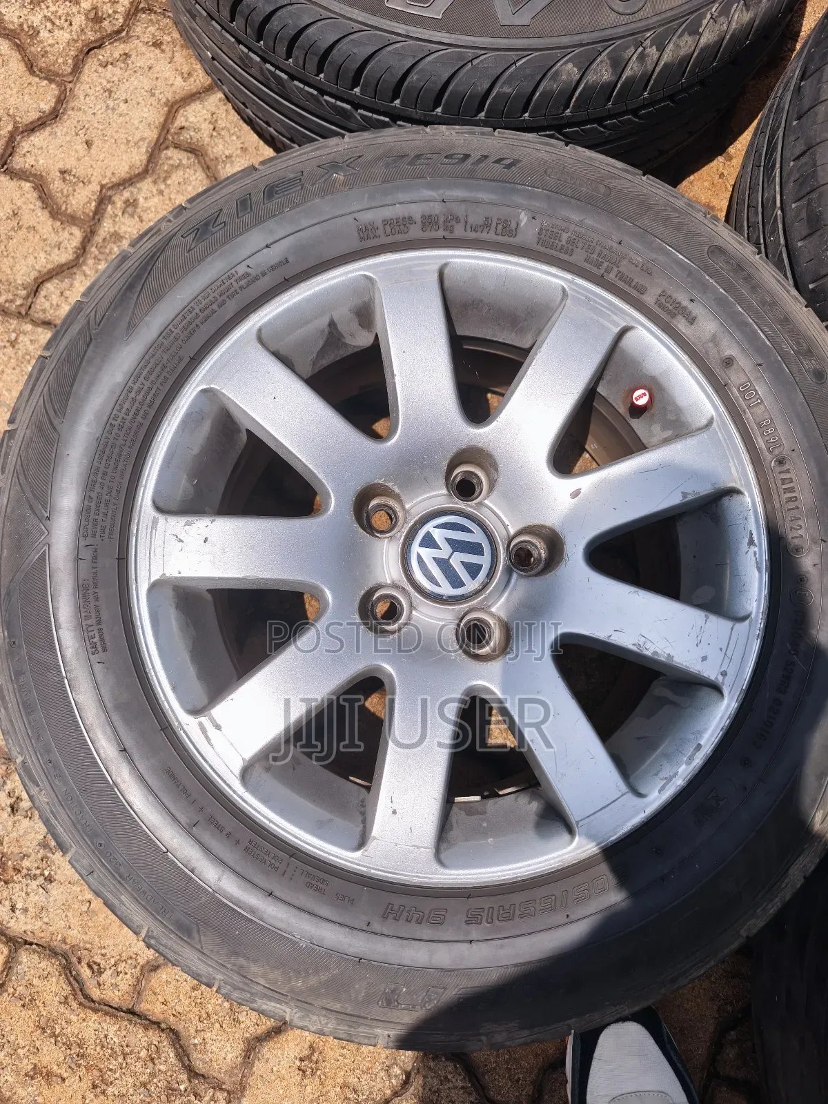 4 X Vw Passat B5 Rims