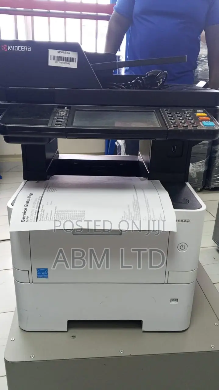 Kyocera Ecosys M3645idn Mono Laser Photocopier With a Single Tray