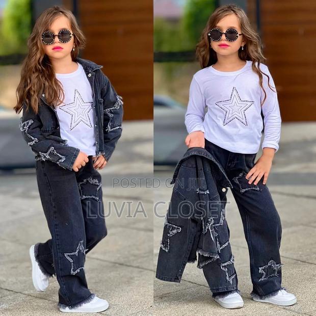 Girls Jeans 4-12yrs - thumbnail 3