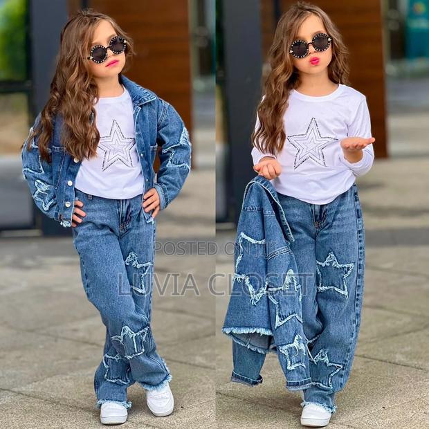 Girls Jeans 4-12yrs - thumbnail 4