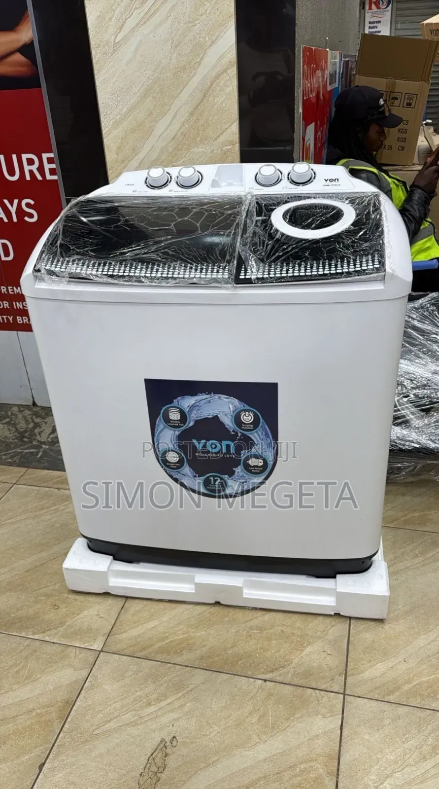 Von 13kg Twin Tub Washing Machine