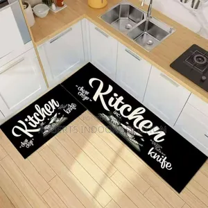 Stylish Modern 2 Piece Kitchen Mats
