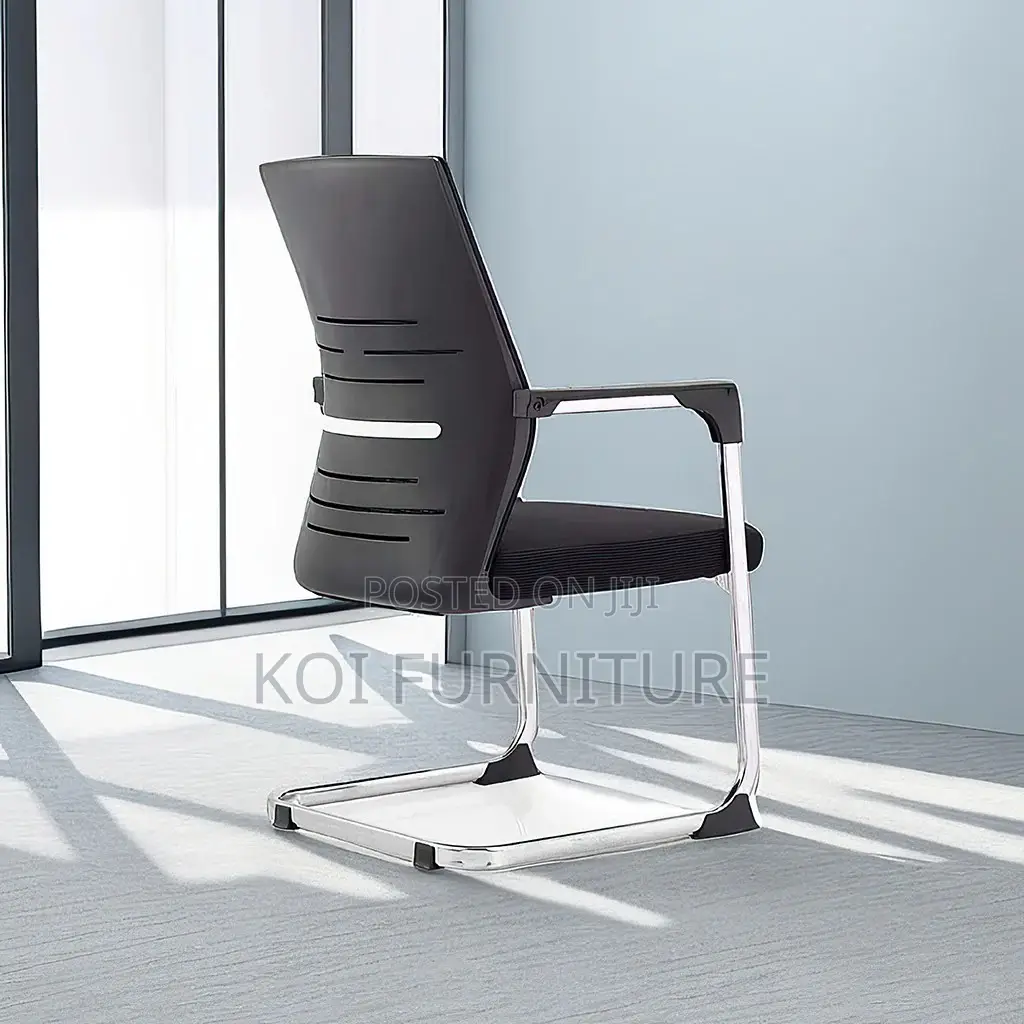 Office Chairs; Mesh Discussion Office Seat With Sled Edge Base