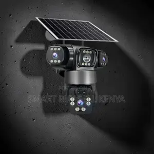Motion Detection 20mp Ultra Hd 4g PTZ Triple Lens Solar Camera