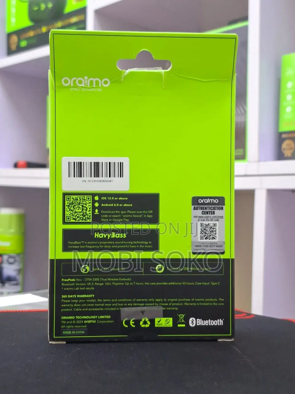 Oraimo Freepods Neo Half in Ear True Wireless Earbuds