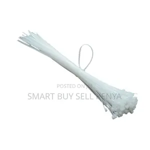 Quality Ensured 20pcs of White Nylon Self Locking Cable Ties Tie Wraps