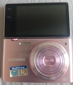 Rose Pink Samsung Mv900f Digital Camera.