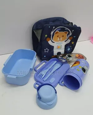 Decorative Kids Set With Insulated Bag