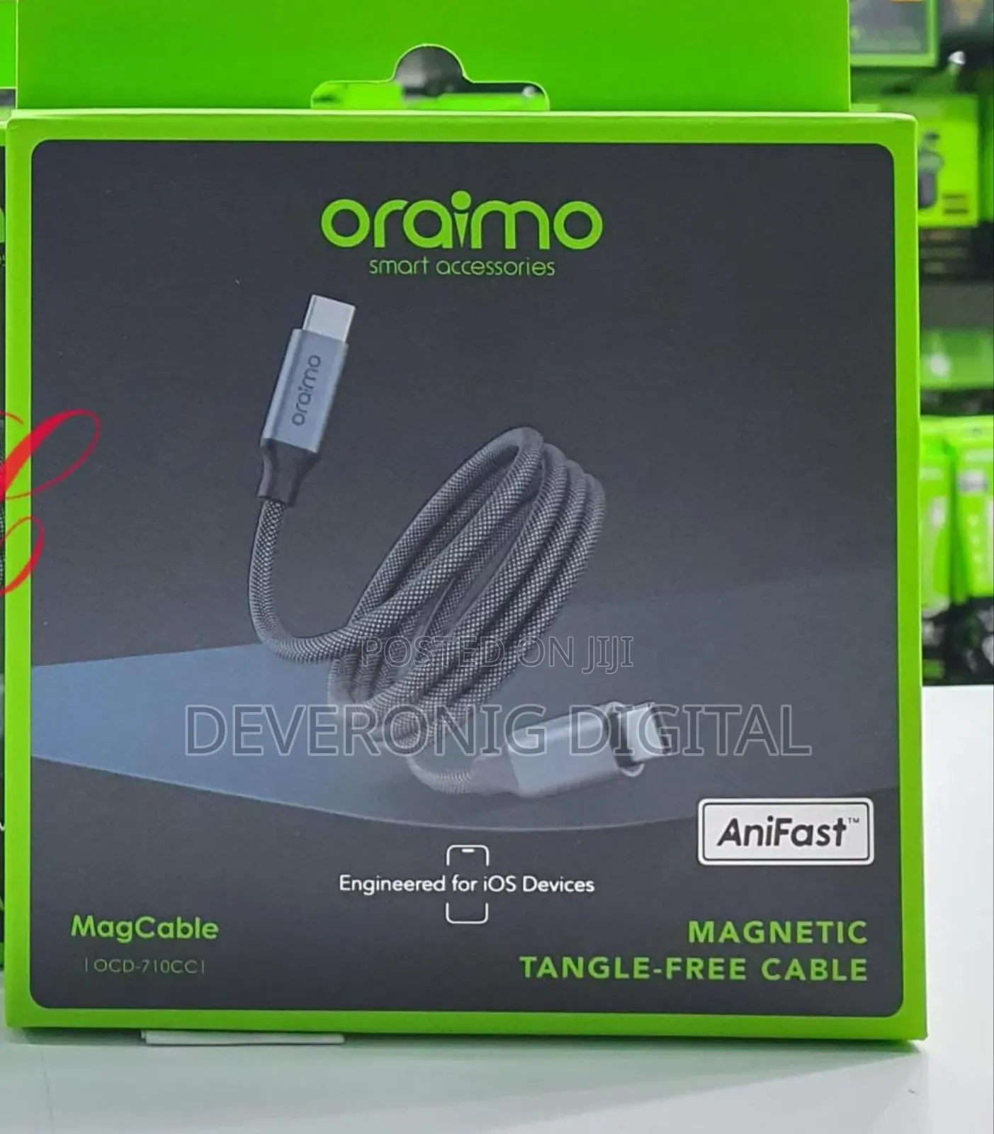 Oraimo Magcable Ocd-710cc *20v/3a 60w Magnetic* -C Toc* Data Cable
