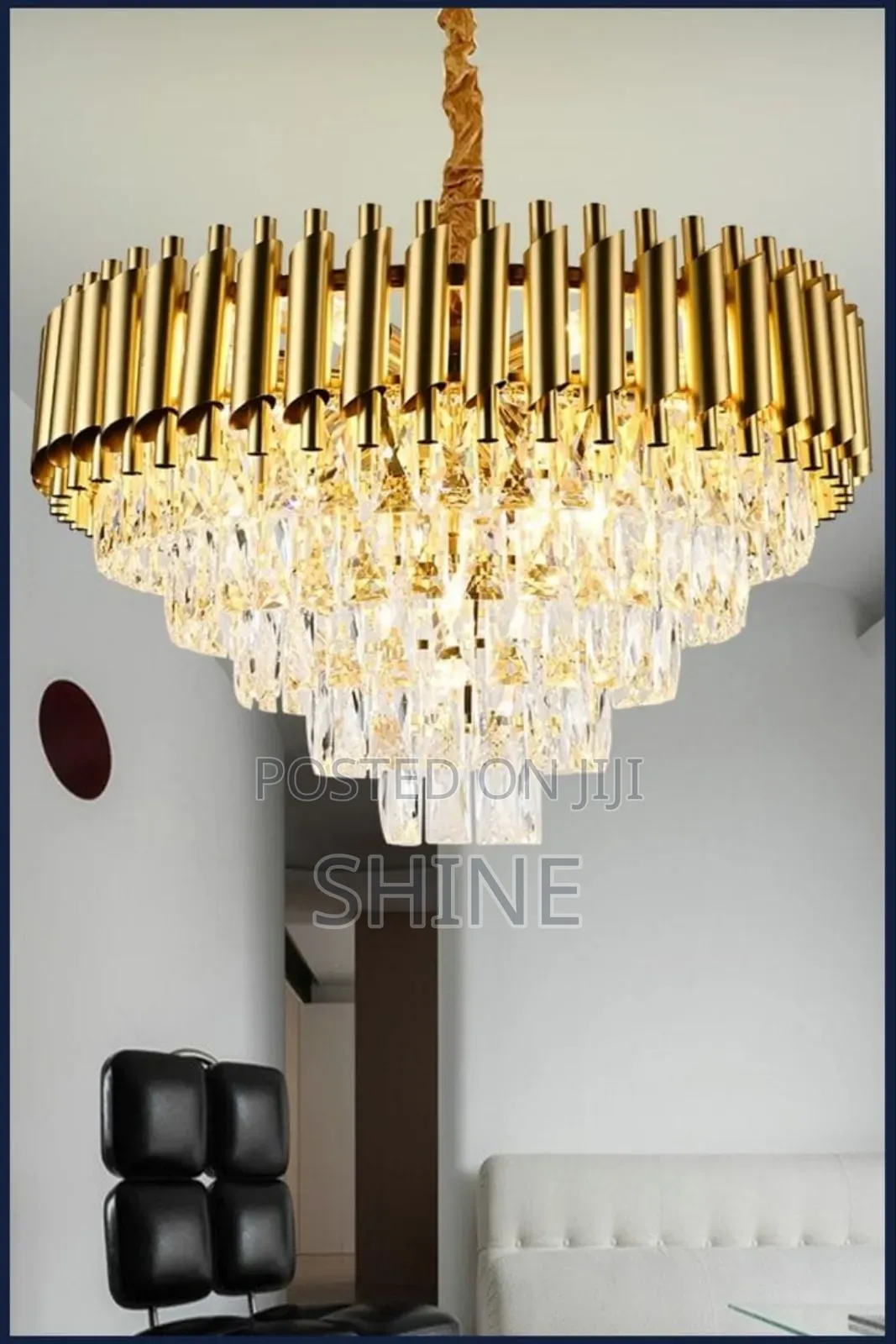 500mm Modern Luxury Crystal Chandelier
