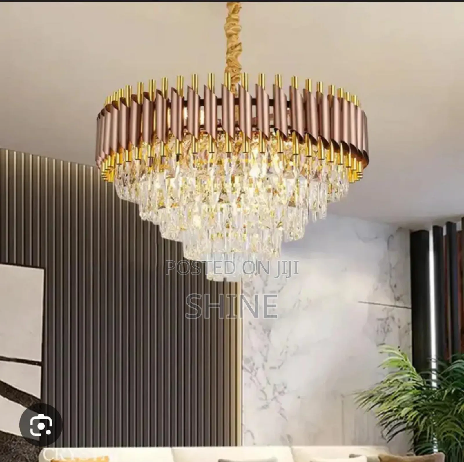 500mm Modern Luxury Crystal Chandelier