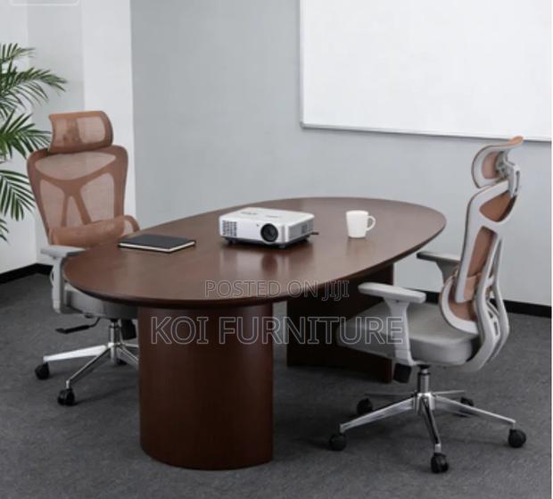 Boardroom Table; Oval Executive Meeting Boardroom Tables - thumbnail 6