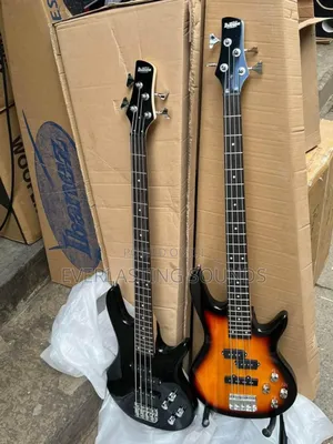 Ibanez 4-String Electric Bass Guitars.