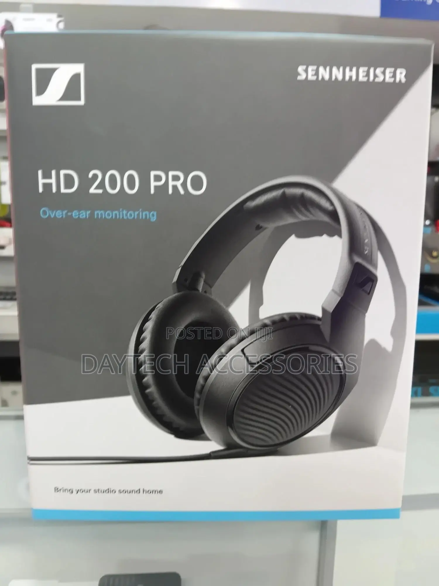 Sennheiser Hd 200 Pro Studio Headphones - Black