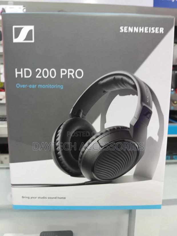 Sennheiser Hd 200 Pro Studio Headphones - Black