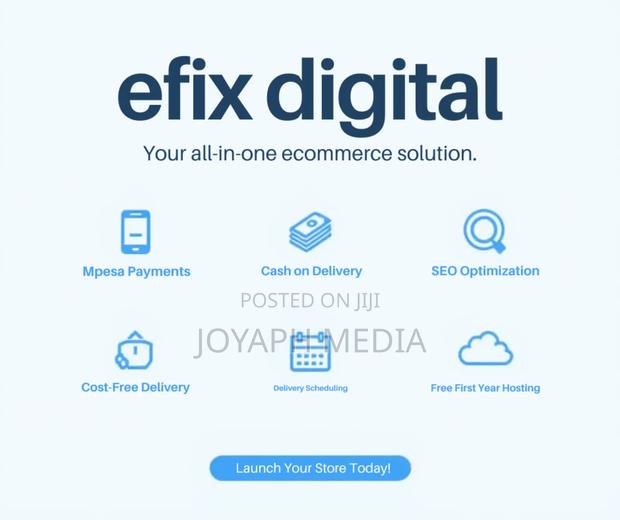 Mordern Ecomerce Website - main view