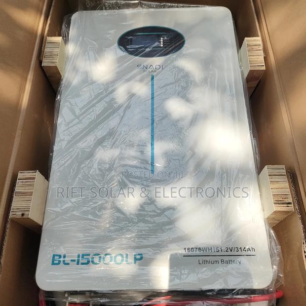 314ah - 51.2v (15kwh) Lithium Ion Solar Battery. - main view