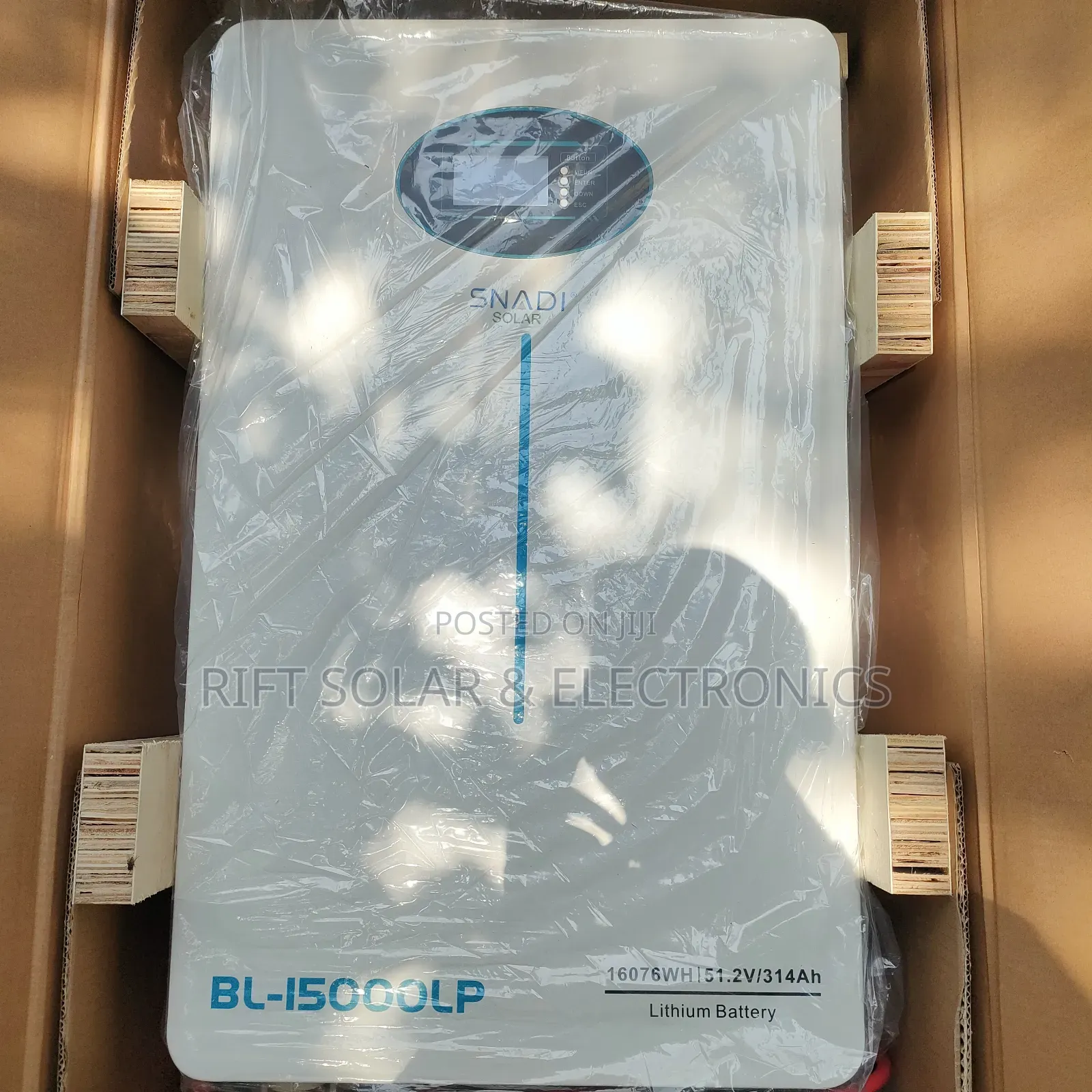 Snadi Heavy Duty (314ah) - 51.2v (16kwh) Lithium Ion Solar Battery.
