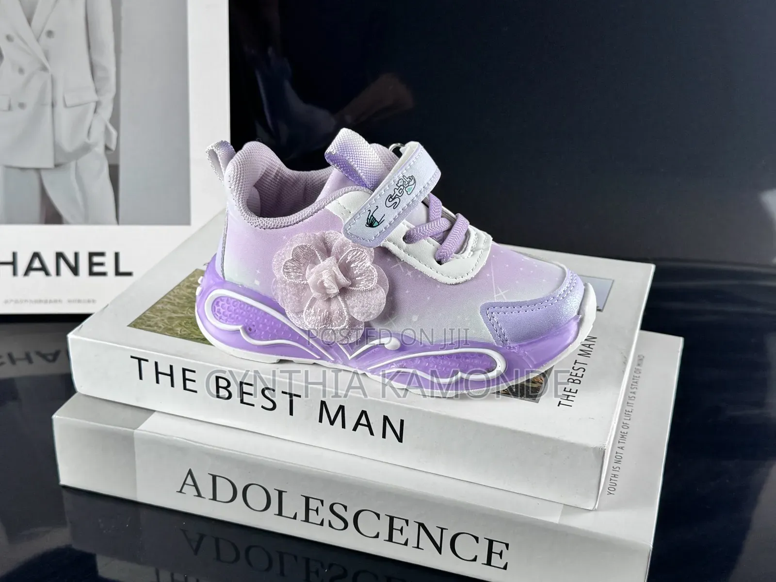Pink and Purple Led Sneakers